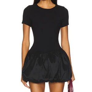 MAJORELLE Black Mini Dress